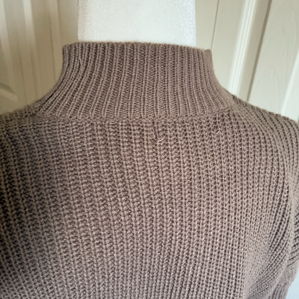 Women's Taupe Sweater - Picture 3 of 6